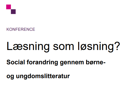 Læsning som løsning? I Konference om litteraturens potentialer