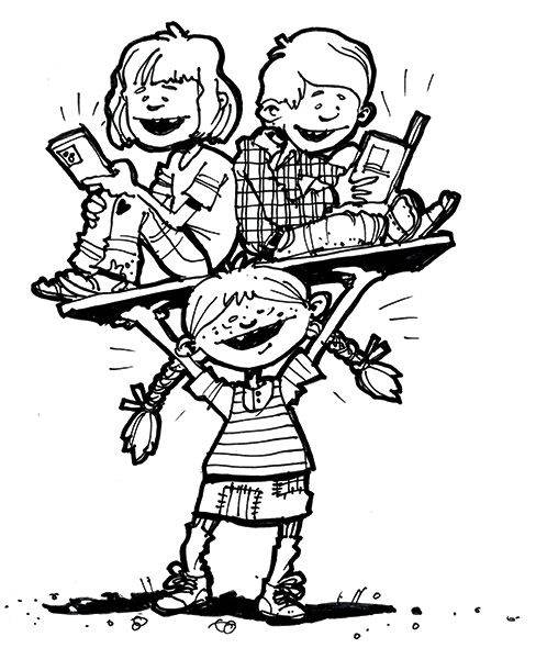 Kan eleverne undvære Pippi, når de bare har en fagportal?